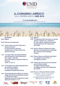 3-Â¦ Congreso Juridico de la Riviera Maya UNI D 2014